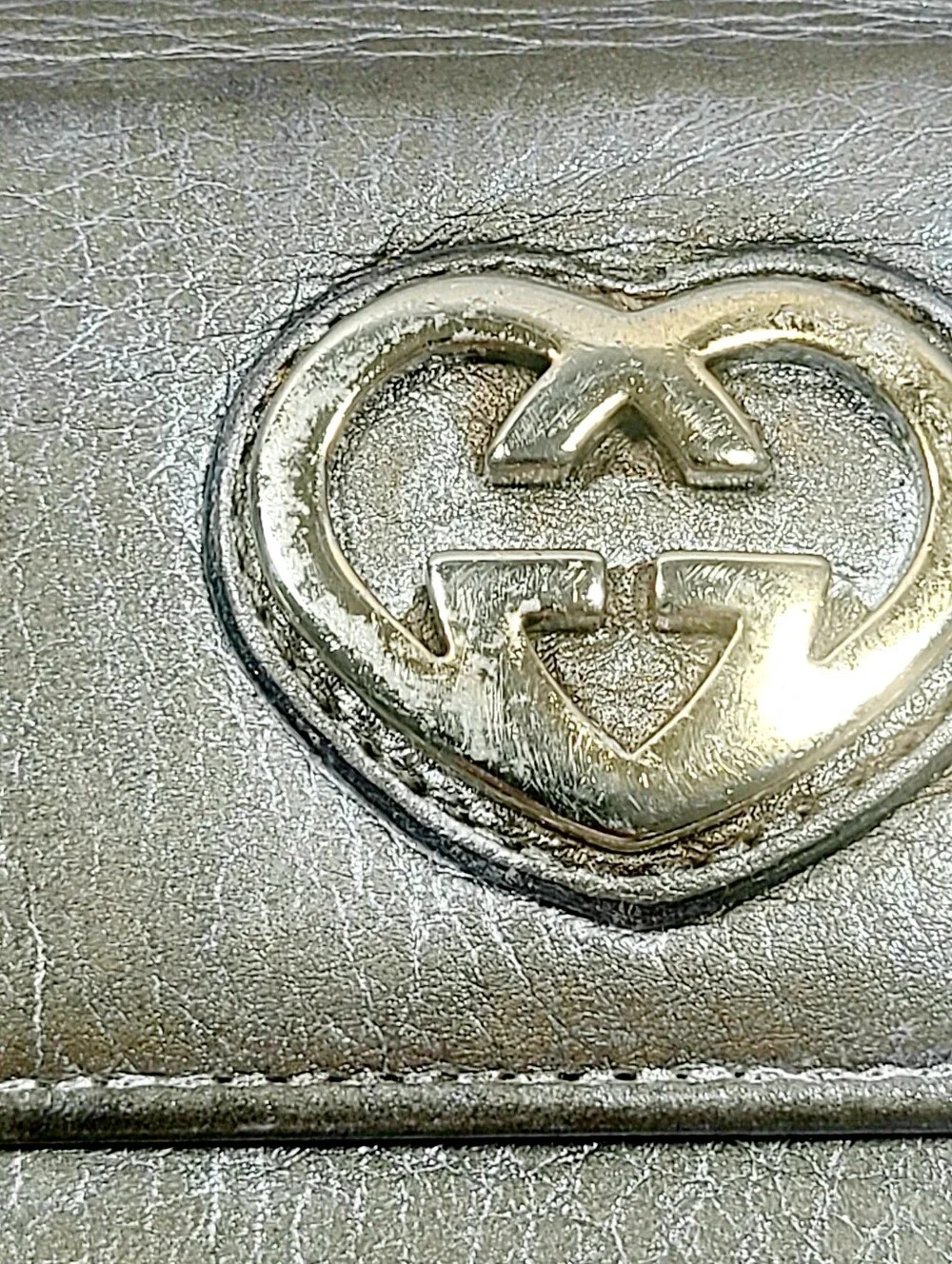 Gucci Leather Wallet On Chain - Picture 2 of 8